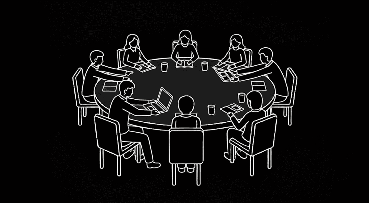 Impostor mode illustration - players viewing their roles individually